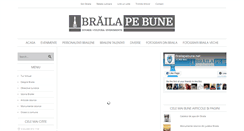 Desktop Screenshot of brailapebune.net